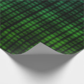 グリーンブループレイドラッピング紙 ラッピングペーパー (角)