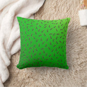 グリーンブル・アリが群がり クッション (ブランケット)