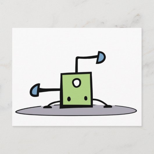 グリーンブレイクダンス ポストカード (正面)