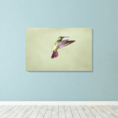 グリーンブレストマンゴーハミングバードアントラソコラックス2 キャンバスプリント (インサイチュ (ウッドフロア))