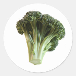 グリーンブロッコリーフローレット生鮮野菜 ラウンドシール