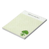 グリーンブロッコリー ノートパッド (回転)