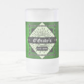 グリーンプライカスタムドすり付きマグ フロストグラスビールジョッキ (中央)