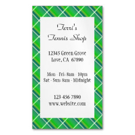 グリーンプライカスタムド小型業務磁気カード マグネット名刺