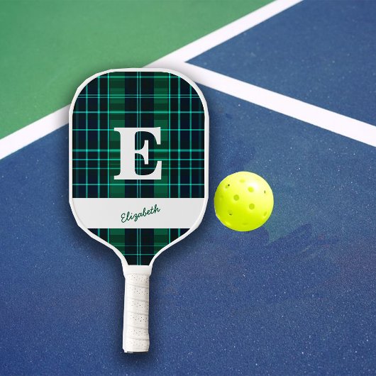 グリーンプライドおもしろいカスタムスポーティMONOGRAM & NAME ピックルボールラケット