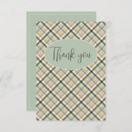 グリーンプライドモダン サンキューカード