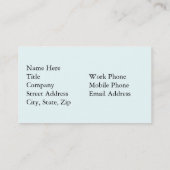 グリーンプライド名刺 名刺 (裏面)