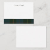 グリーンプライパーソナライズされたド文房具ノートカード ノートカード (正面/裏面)