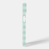 グリーンプラッド+モノグラム Case-Mate iPhoneケース (裏面 / 右)