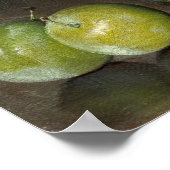 グリーンプラム – ジョセフ・デッカーファインアートポスター ポスター (角)