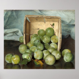 グリーンプラム – ジョセフ・デッカーファインアートポスター ポスター