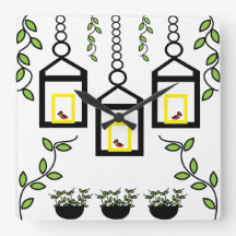 グリーンプラントバードの自然パターン