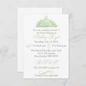 グリーンプリンセスSweet sixteen招待状 招待状 (正面/裏面)