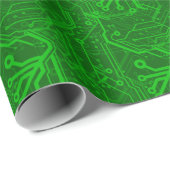 グリーンプリント基板パターン ラッピングペーパー (ロールコーナー)