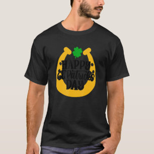 グリーンプレイドハッピーセントパトリックの日2022ラッキーシャム Tシャツ