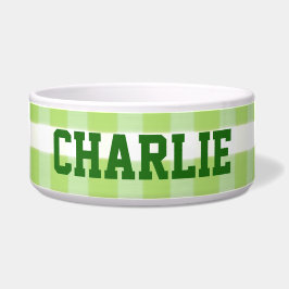 グリーンプレイド ボウル