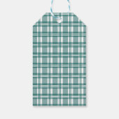 グリーンプレイド |メリークリスマス ギフトタグ (裏面)