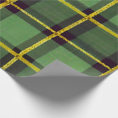 グリーンプレイド ラッピングペーパー (角)
