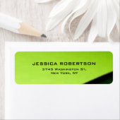 グリーンプレーンエレガントモダントレンディー ラベル (インサイチュ)