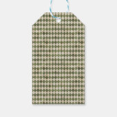 グリーンプ素朴ライドクリスマスホリデー ギフトタグ (裏面)