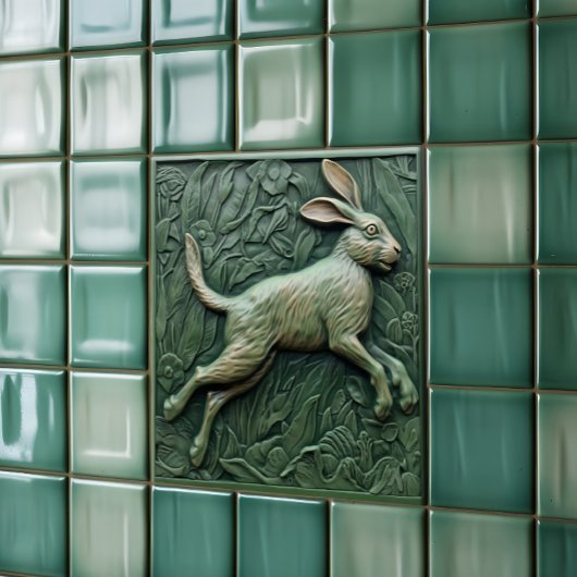 グリーンヘア –  タイル