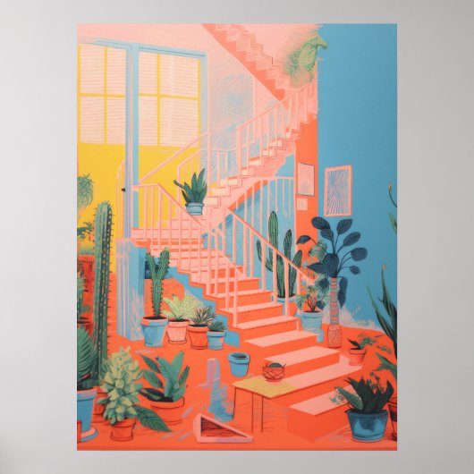 グリーンヘイブン階段：ネイチャーの階段 ポスター (正面)