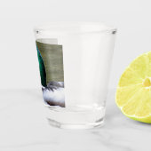 グリーンヘッドマラードアヒル ショットグラス (右)