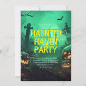 グリーンヘブン幽霊のよく出るハローウィンパーティ 招待状 (正面)