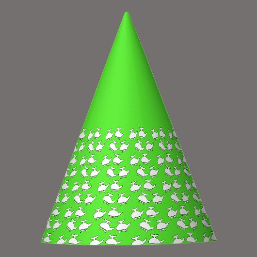 グリーンヘリコプター誕生日パーティーハット パーティーハット