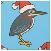 グリーンヘロンサンタ ファブリック (クローズアップ)