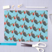 グリーンヘロンサンタ 薄葉紙 (クラフト)