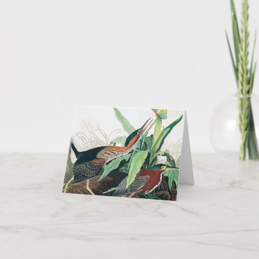 グリーンヘロンバイジョンジェームズオードボン サンキューカード (正面)