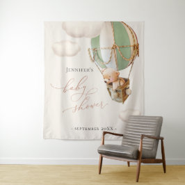 グリーンベアバルーンタペストリー タペストリー