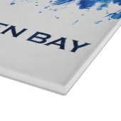 グリーンベイウィスコンシンスカイラインブルー カッティングボード (角)