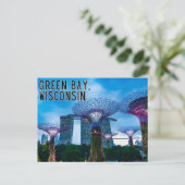 グリーンベイウィスコンシン葉書旅行記念品 ポストカード (スタンド正面)