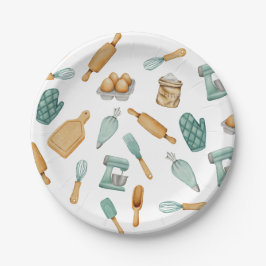 グリーンベイカーベーキングツールのパターン ペーパープレート