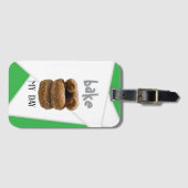 グリーンベイクマイデー ラゲッジタグ (正面横)