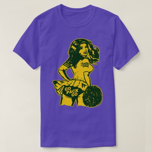 グリーンベイチアリーダー Tシャツ (デザイン正面)