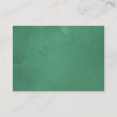 グリーンベイビーシャワーブックリクエスト エンクロージャーカード (裏面)