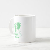グリーンベイビーローディング コーヒーマグカップ (正面左)