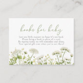 グリーンベイビー イン ブルーム ワイルドフラワーブックス フォー ベイビー エンクロージャーカード (正面)