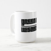 グリーンベイ - ウィスコンシン コーヒーマグカップ (正面左)