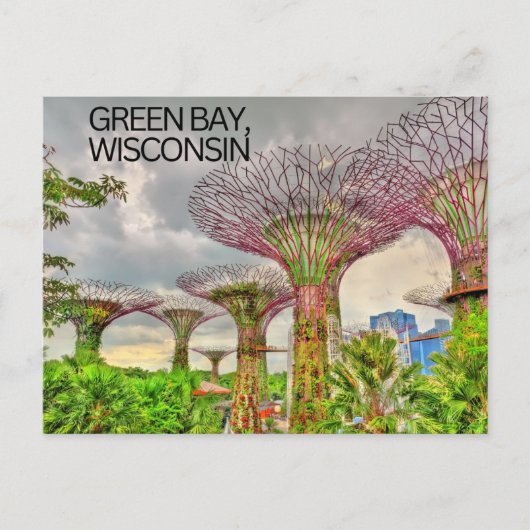 グリーンベイWI旅行はがき ポストカード (正面)