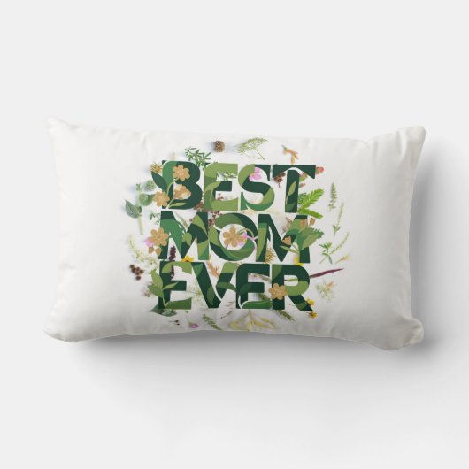グリーンベストマムエバーマザーズデイギフト ランバークッション (裏面)