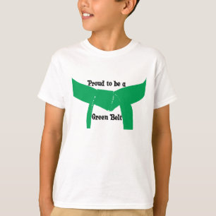 グリーンベルトがあること誇りを持ったな武道 Tシャツ