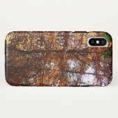 グリーンベルトの紅葉の木と陽の光 Case-Mate iPhoneケース (裏面(横))