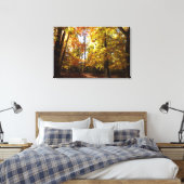グリーンベルトパーク秋IIメリーランド自然シーン キャンバスプリント (インサイチュ (寝室))
