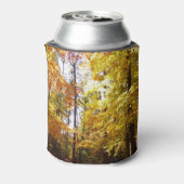 グリーンベルトパーク秋IIメリーランド自然シーン 缶クーラー (缶裏面)