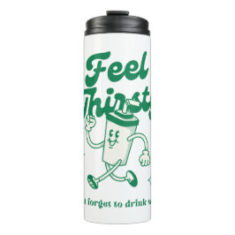 グリーンベージュ図解かわいいおもしろい引用文 タンブラー