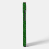 グリーンペイズリー Case-Mate iPhoneケース (裏面 / 左)